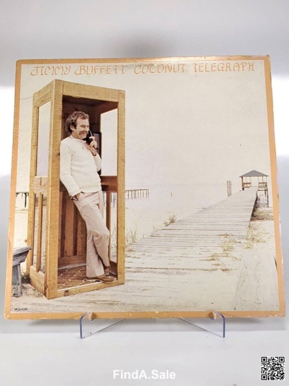 Jimmy Buffett Coconut Telegraph Vinyl LP, 1980, MCA-5169
